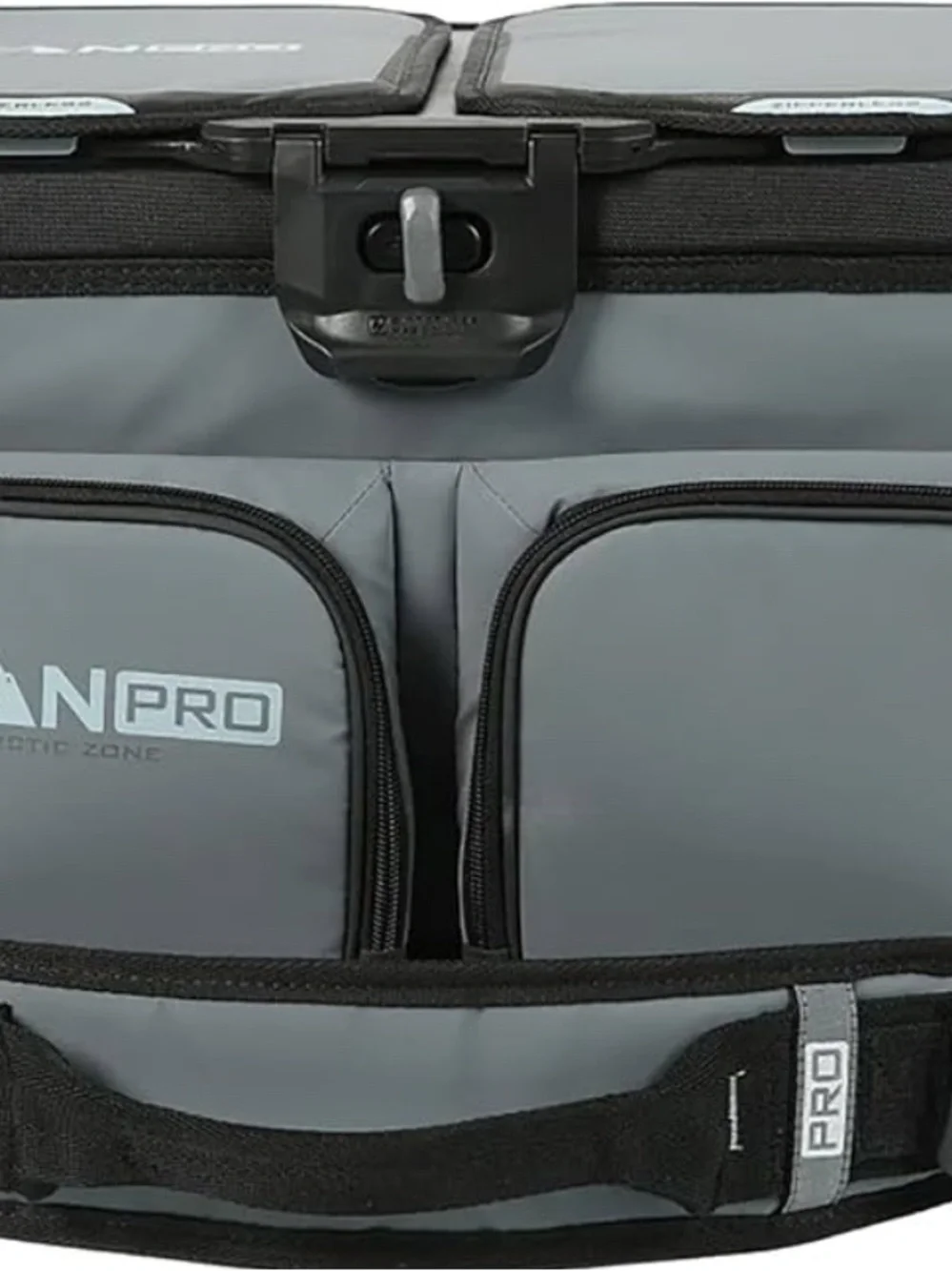 Titan Pro Light Gray Camera Cooler Bag with Front Pocket